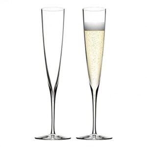 Waterford Elegance Crystal Trumpet Flutes