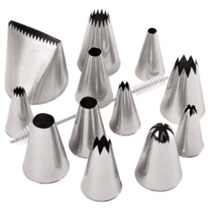 Ateco Jumbo Pastry Tip Set