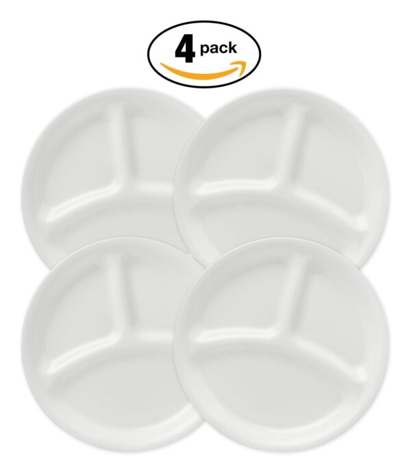Corelle Winter Frost Divided Plate - Image 2