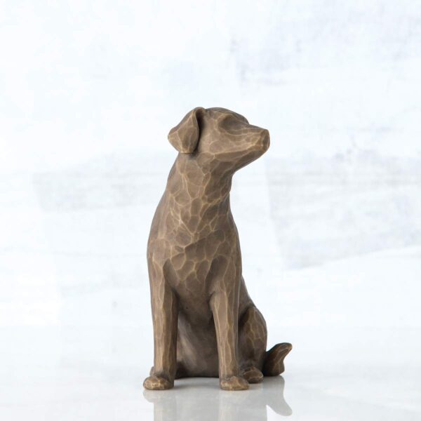 Willow Tree Dog Sculpture - Image 2