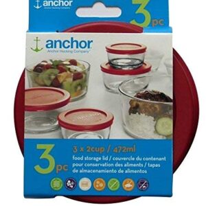 Anchor Hocking 2 Cup Lid Set