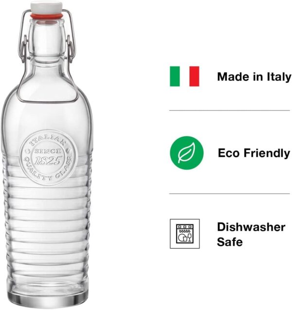 Bormioli Rocco Glass Bottles Set - Image 6