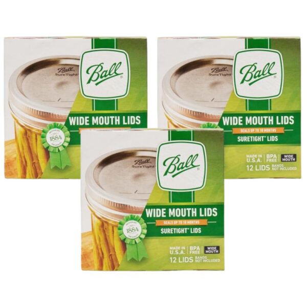 Ball Wide Mouth Canning Lids