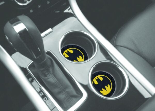 Batman Auto Cup Holder Coasters - Image 3