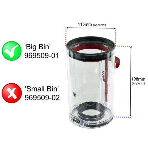 Dyson Big Bin Service Assembly - Image 2