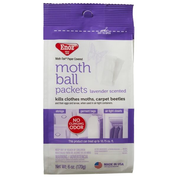 Enoz Lavender Moth-Tek Packets