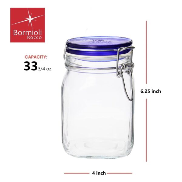 Bormioli Rocco Fido Glass Jars - Image 2