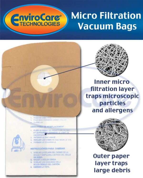 EnviroCare Micro Filtration Vacuum Bags - Image 2