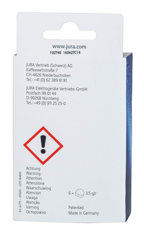 Jura-Capresso Descaling Pack - Image 4