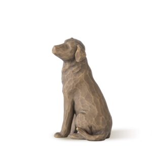 Willow Tree Dog Sculpture