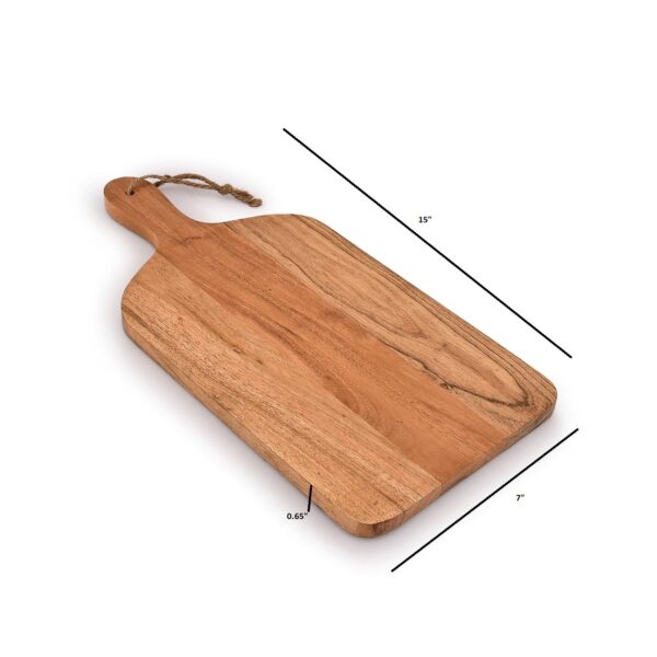 Samhita Acacia Wood Cutting Board - Image 5
