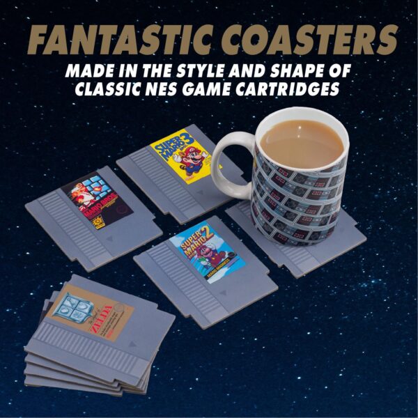 Paladone NES Cartridge Coasters - Image 2