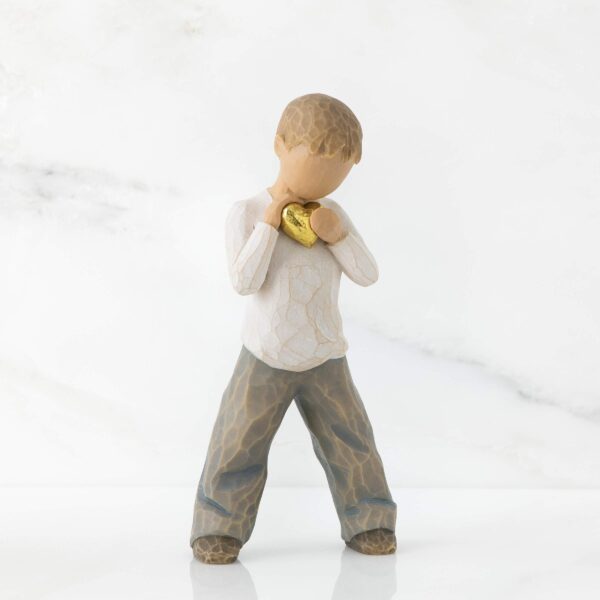 Willow Tree Heart Sculpture - Image 2