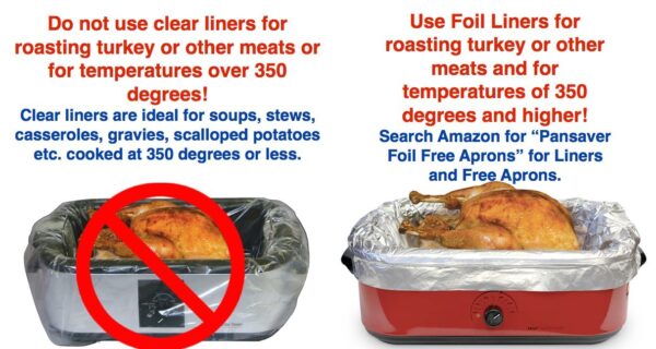 PanSaver Electric Roaster Liners - Image 2