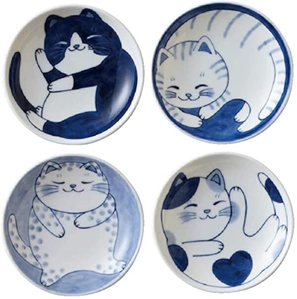 Cute Cats Mini Plate Set