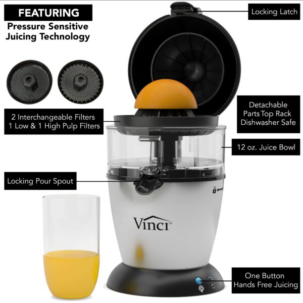 Vinci Hands Free Citrus Juicer - Image 5