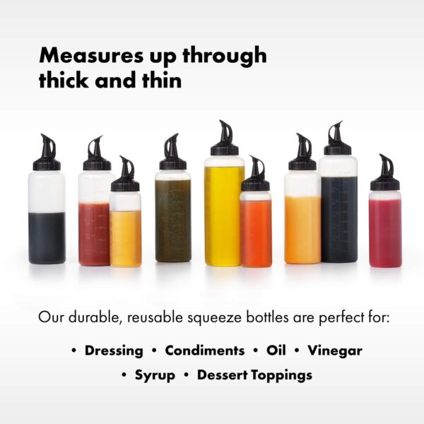 OXO Chef's Squeeze Bottles - Set of 3 - Image 6