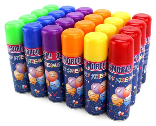 Party Streamer Spray Pack - Image 5