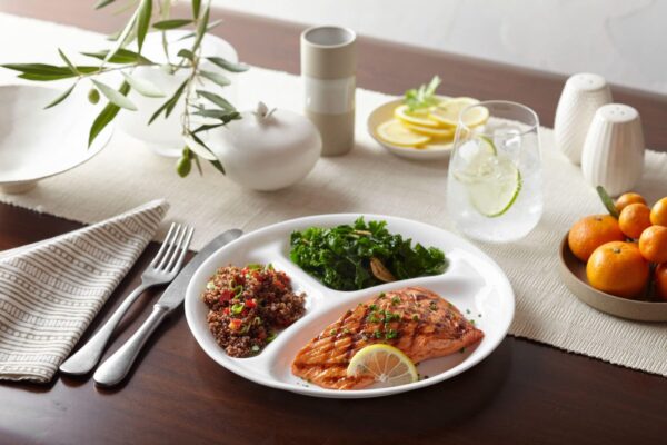 Corelle Winter Frost Divided Plate - Image 3