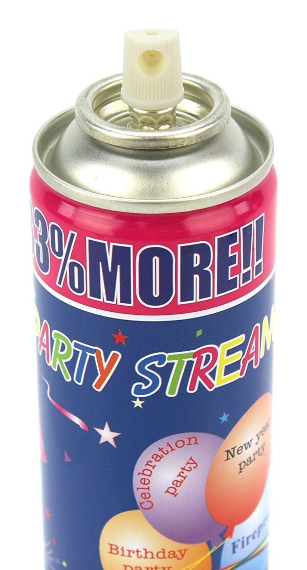 Party Streamer Spray Pack - Image 7