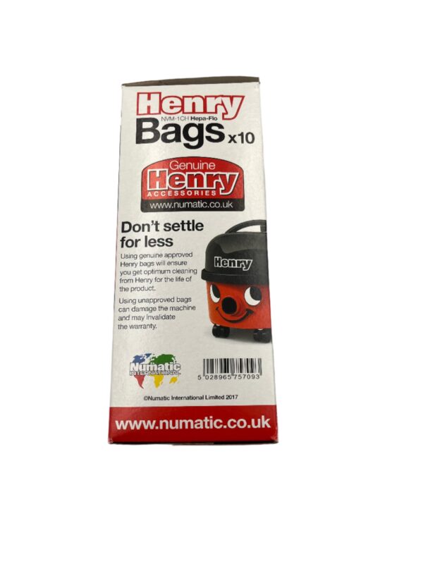 Numatic Hepaflo Dust Bags - Image 5