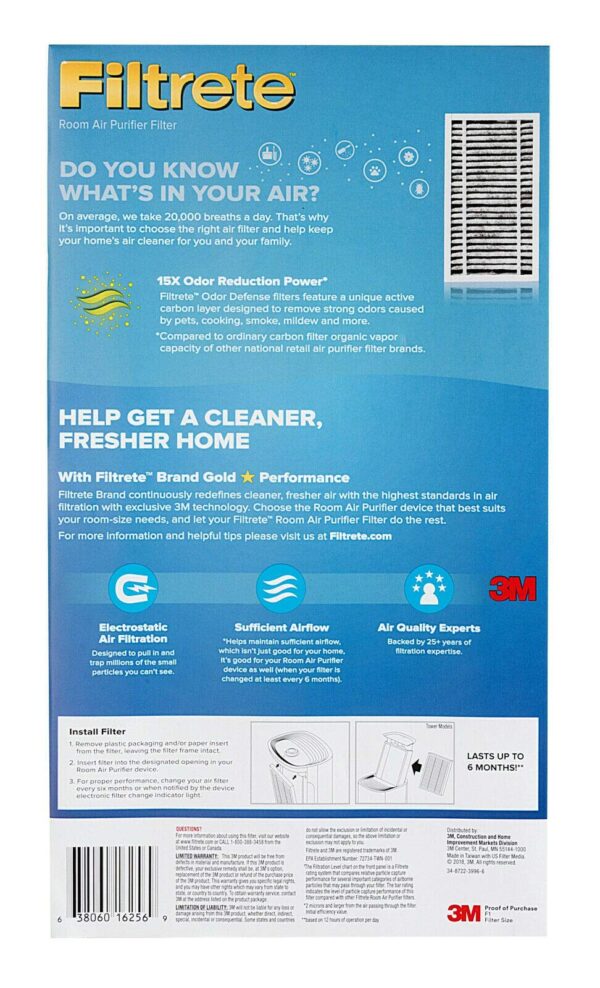 Filtrete HEPA-Type Air Purifier Filter - Image 3