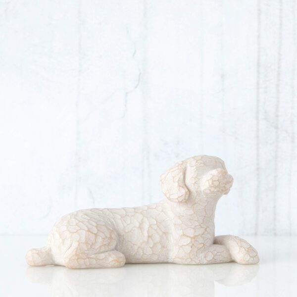 Willow Tree Dog Sculpture - Image 2