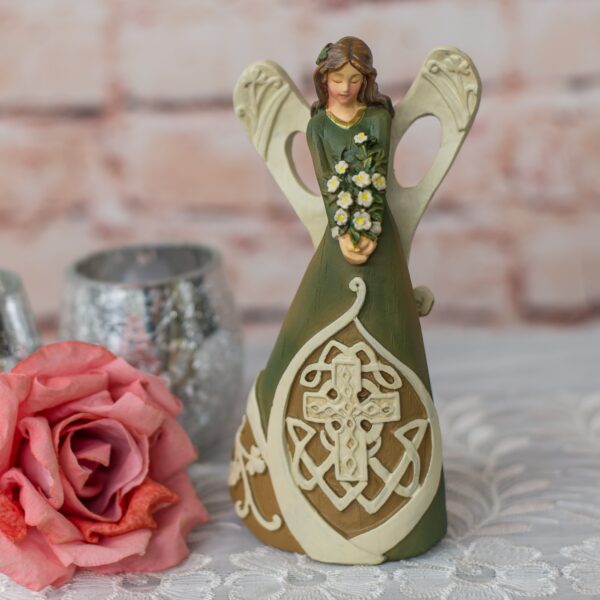 Roman Giftware Irish Angel Figurine - Image 2