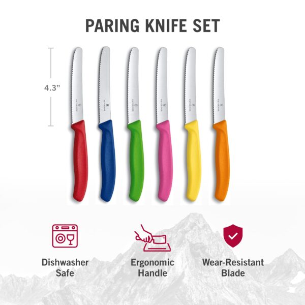 Victorinox Swiss 6-Piece Knife Set - Image 5