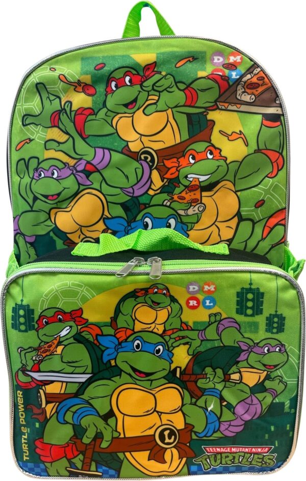 Ninja Turtles Backpack Set