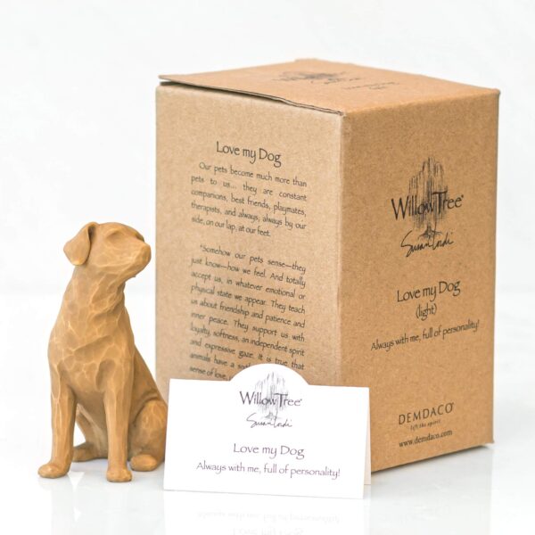 Willow Tree Dog Sculpture - Image 6